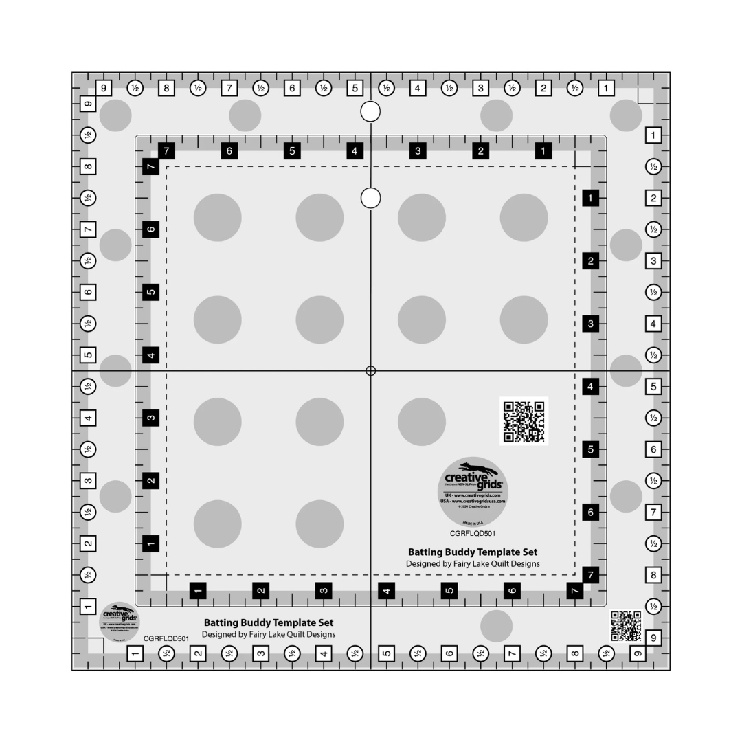 Creative Grids - Batting Buddy Template Set