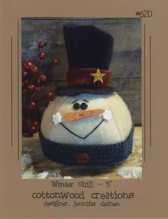 CottonWood Creations - Winter Chill Wool Applique
