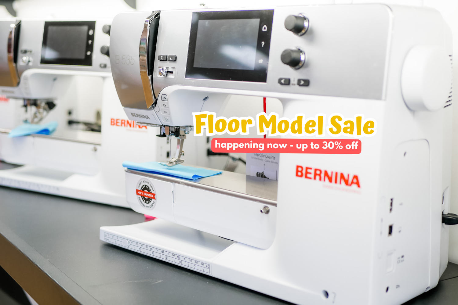 BERNINA 535 on a Shelf