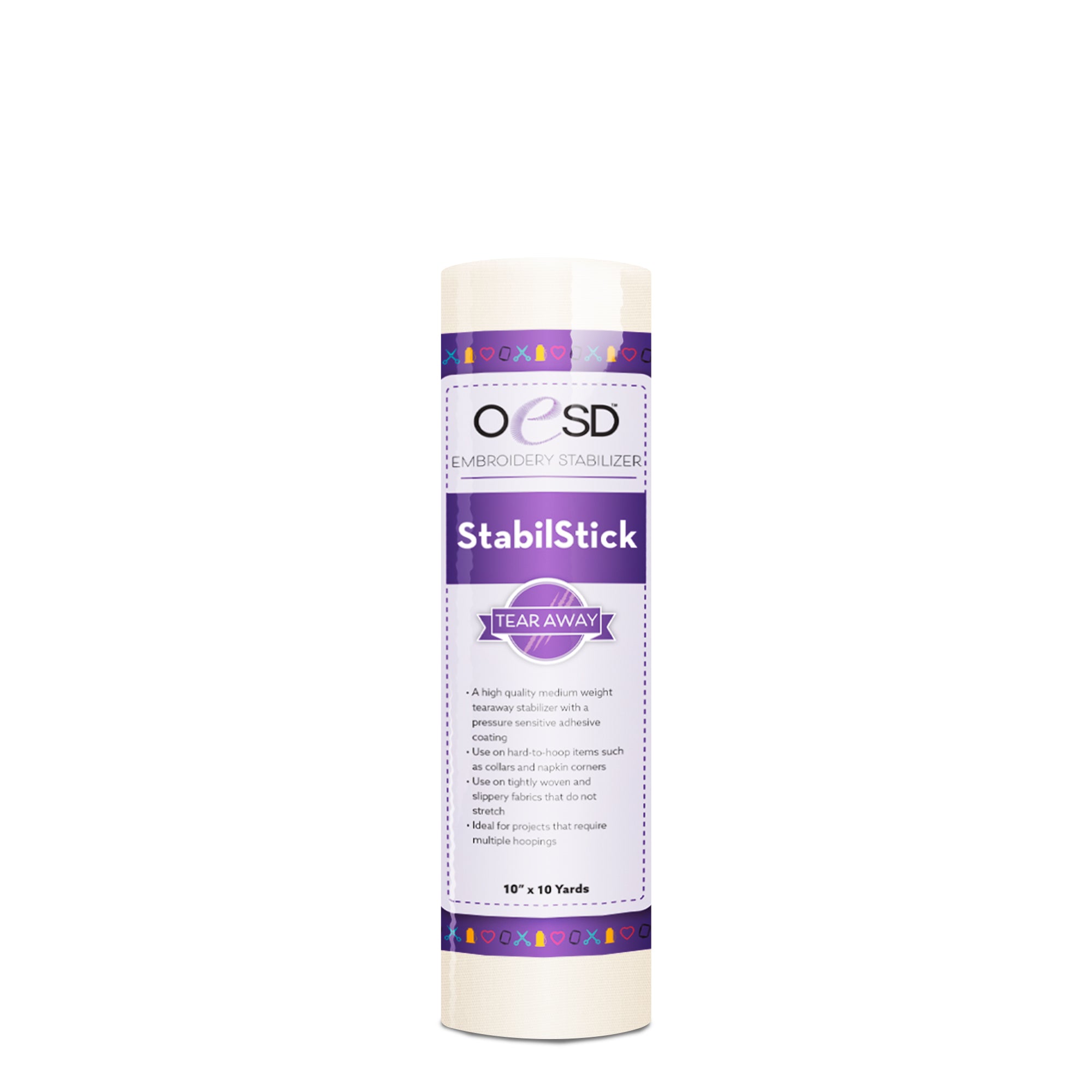 OESD StabilStick embroidery stabilizer on a white background