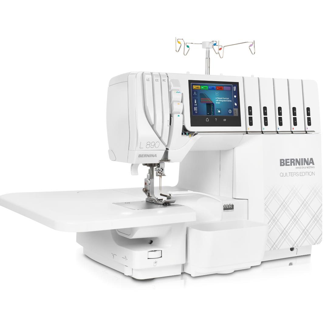 BERNINA L890 QE - Air-Threading Overlocker/Coverstitch Combo