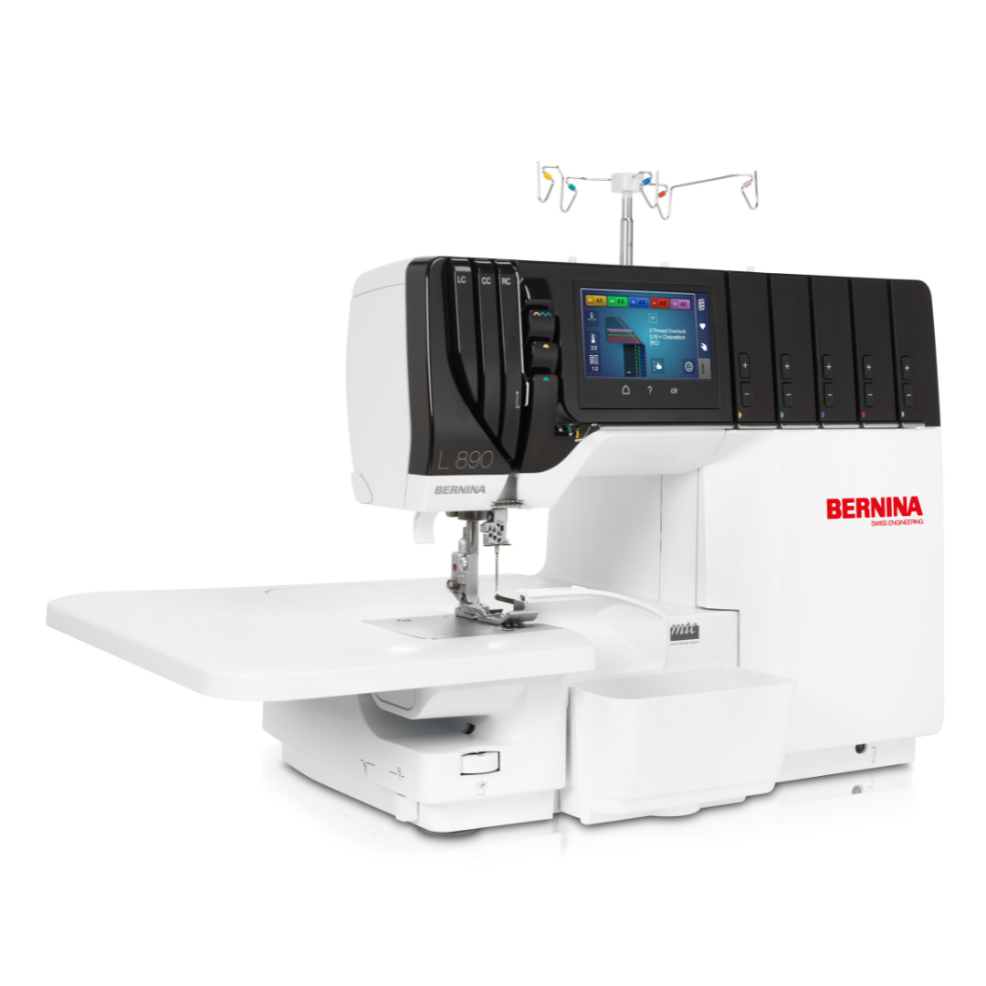 BERNINA L890 - Air-Threading Overlocker/Coverstitch Combo - Floor Model