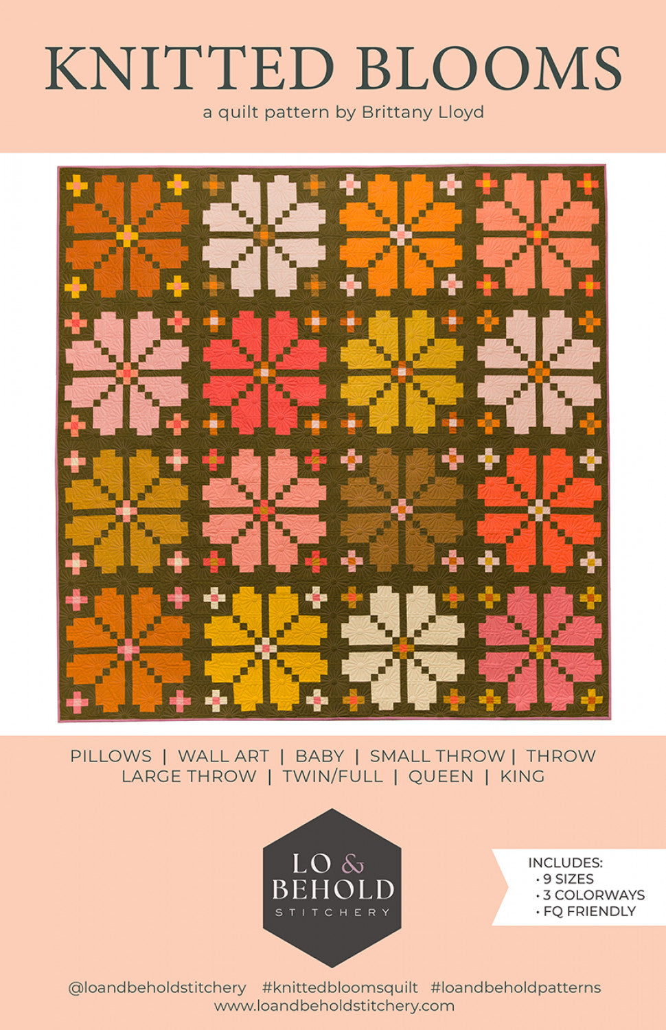 Lo & Behold Stitchery - Knitted Blooms