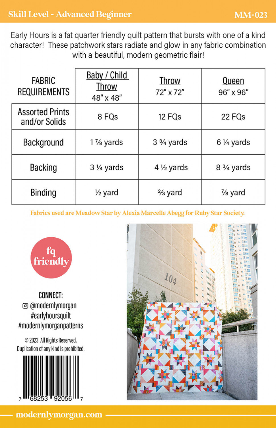 Modernly Morgan - Early Hours