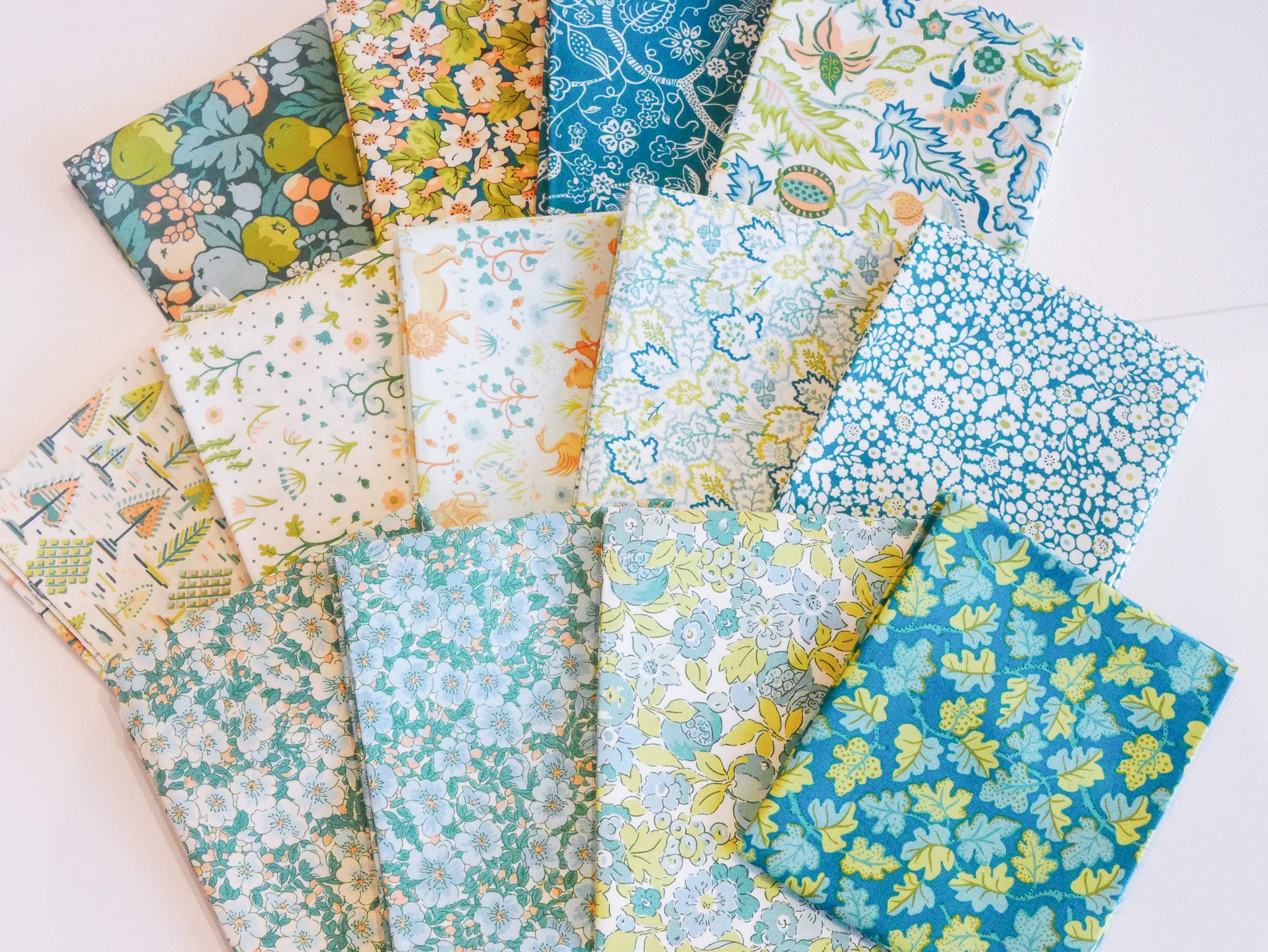 FQ Bundle - Tree of Life Canopy Greens by Liberty of London