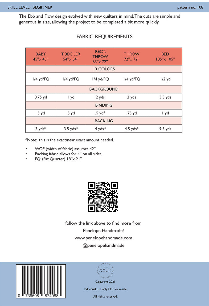 Penelope Handmade - Ebb and Flow