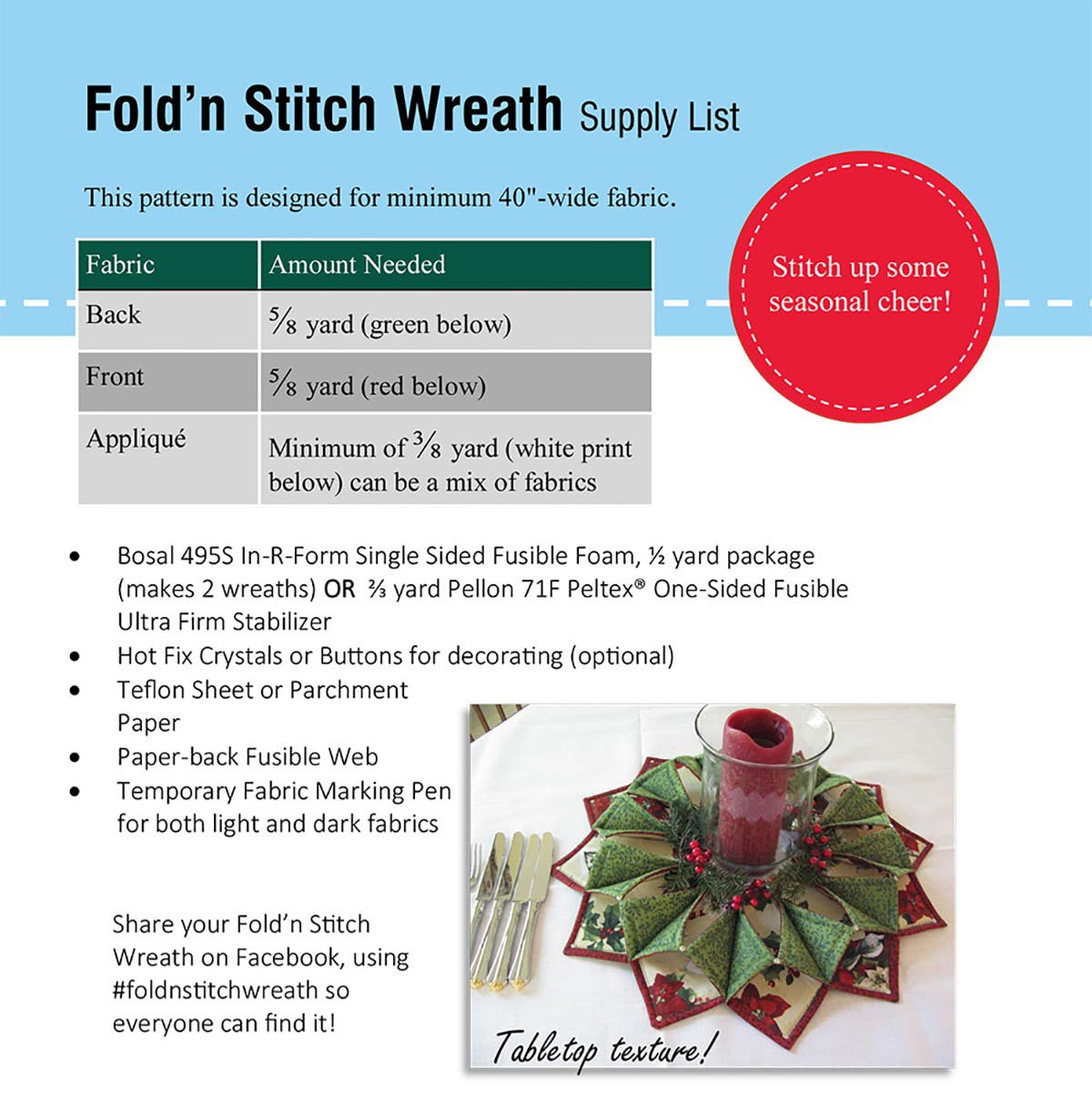 Poorhouse Quilt Designs - Fold&