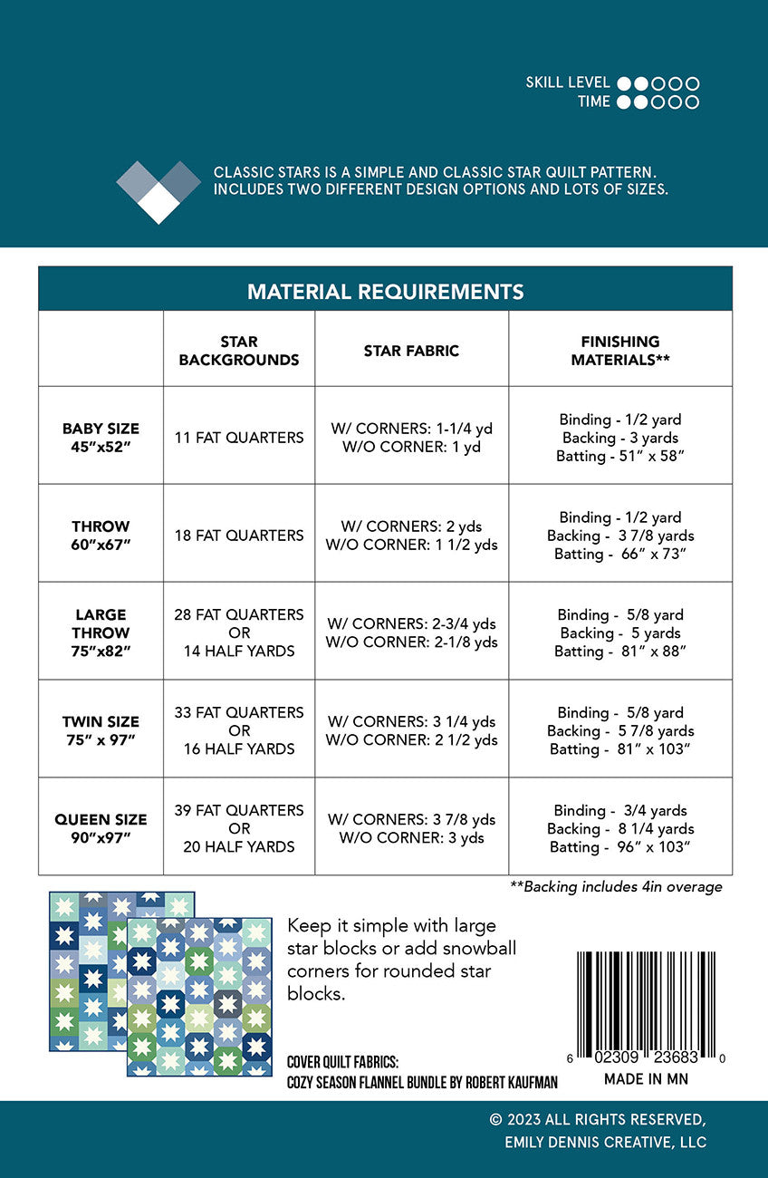 Quilty Love - Classic Stars