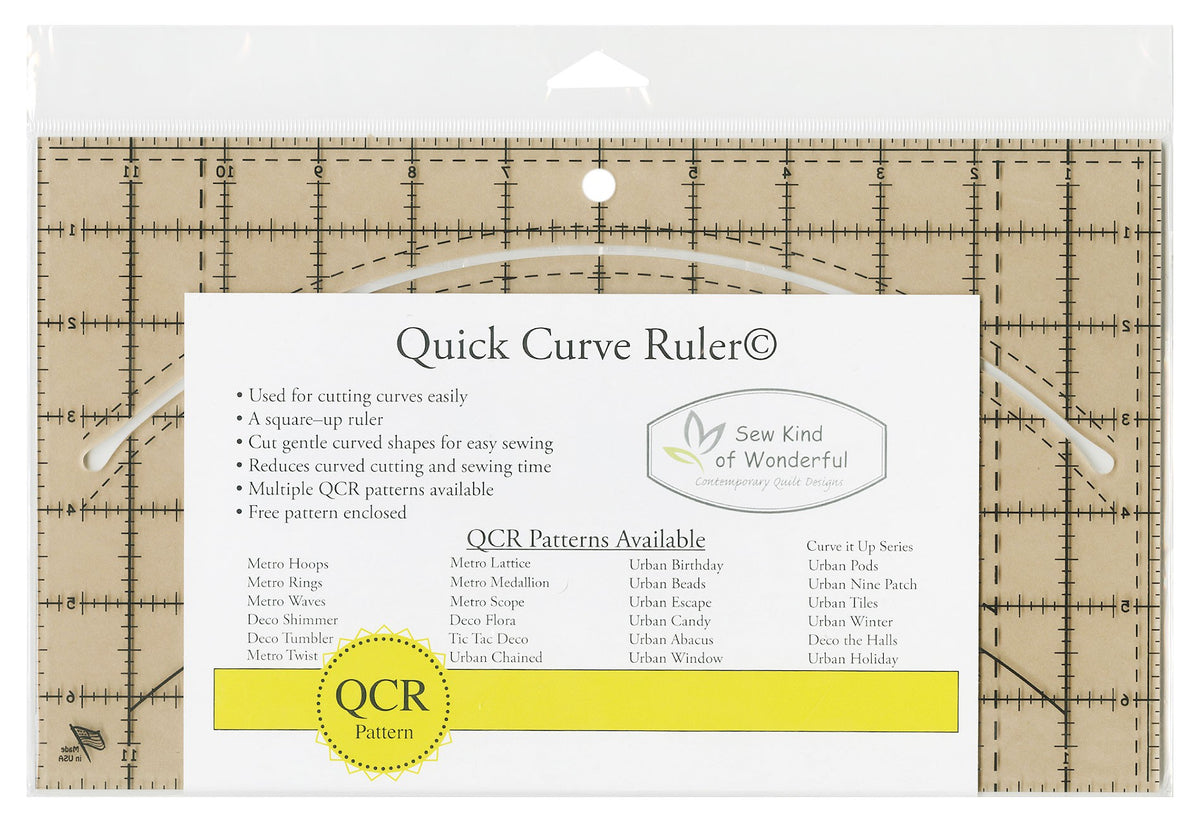 Sew Kind of Wonderful - Quick Curve Ruler