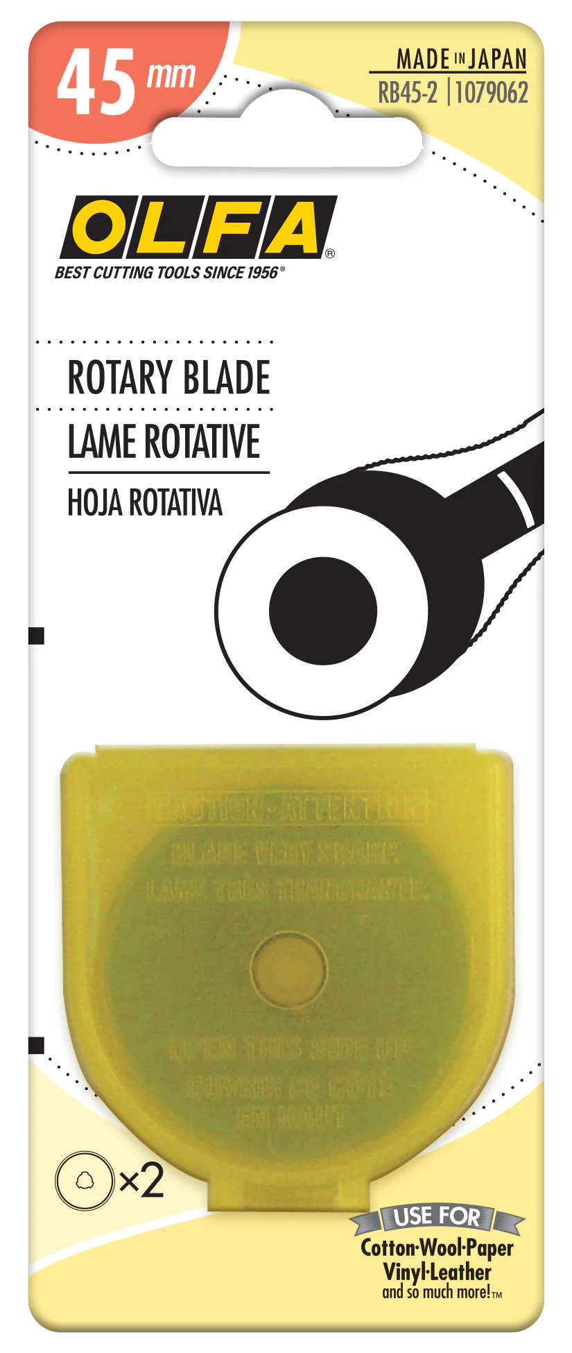 Olfa - 45mm Replacement Blade 2 Pack