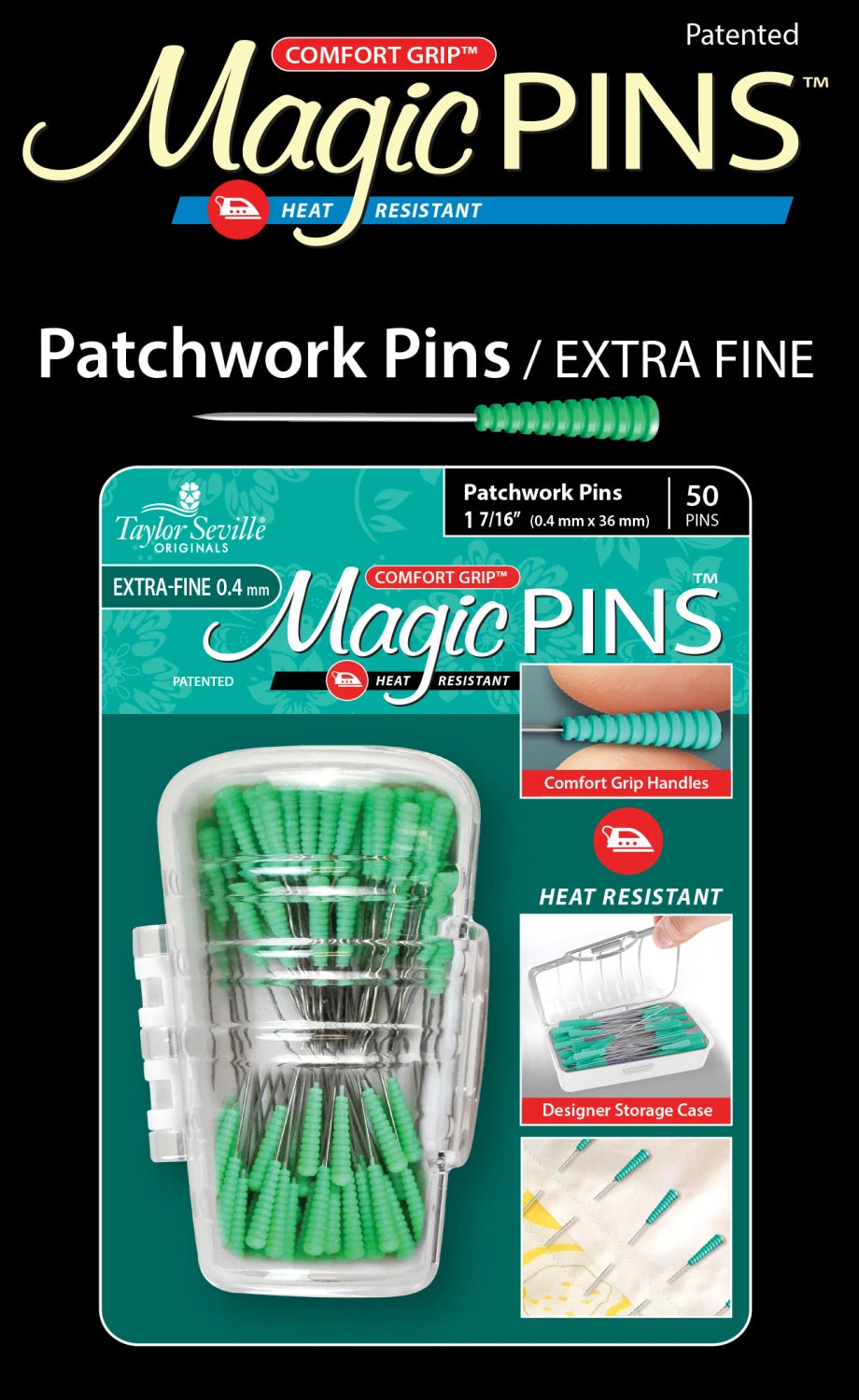 Magic Pins - Patchwork Extra Fine 50pc