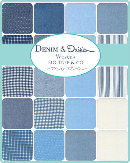 FQ Bundle - Denim &amp; Daisies Woven