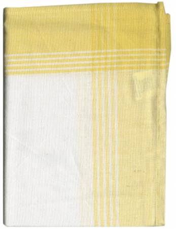 Tea Towel Blank - Yellow &amp; White McLeod Stripe