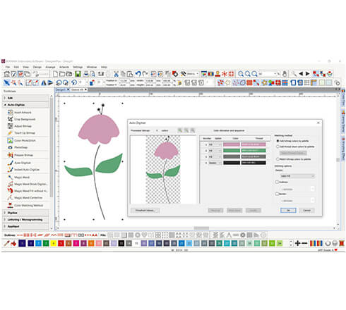 BERNINA Embroidery Software 9 - DesignerPlus