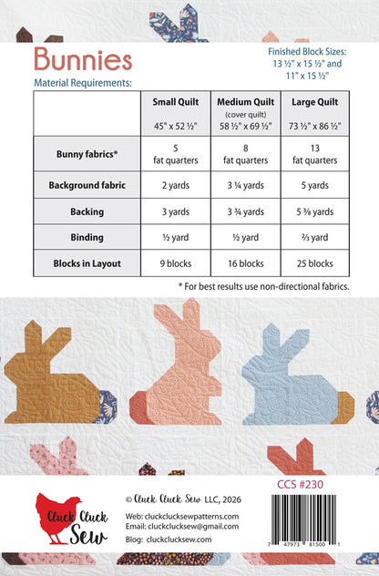 Cluck Cluck Sew - Bunnies