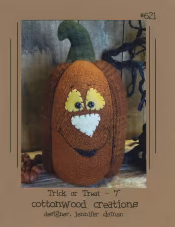 CottonWoood Creations - Trick or Treat Wool Applique