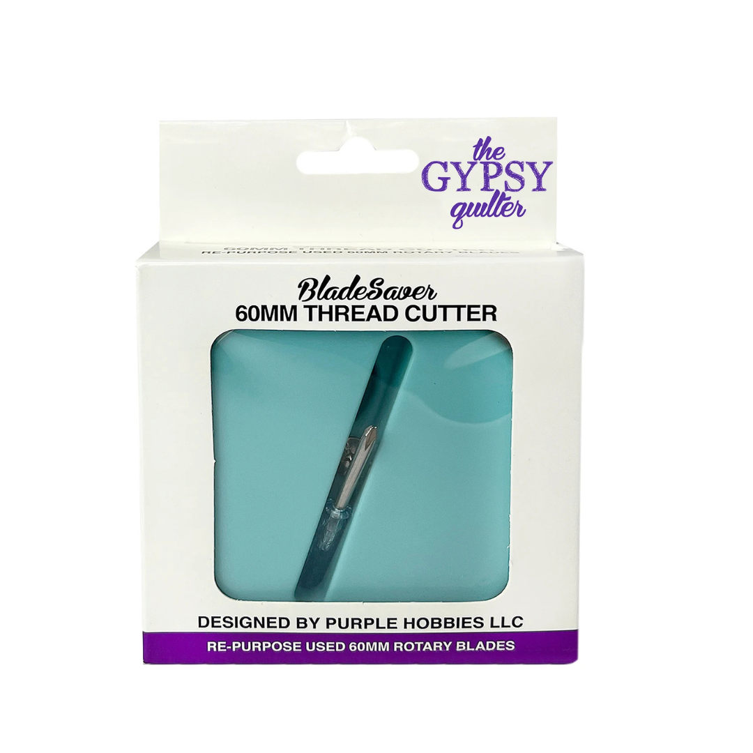 The Gypsy Quilter - Bladesaver Thread Cutter 60mm Aqua