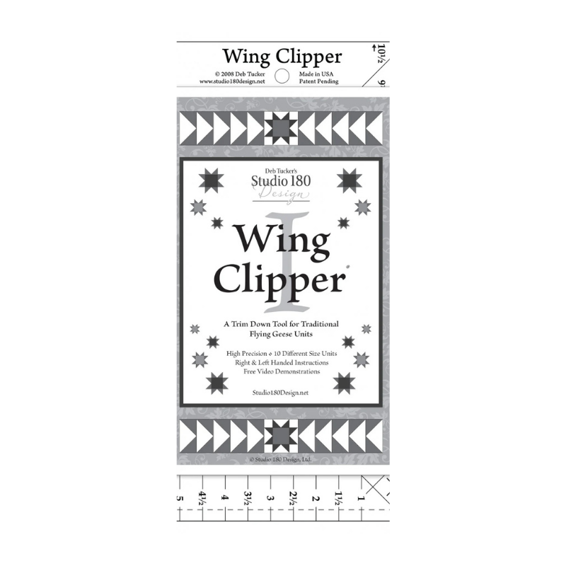 Wing Clipper tool packaging with branding and product details on a white background