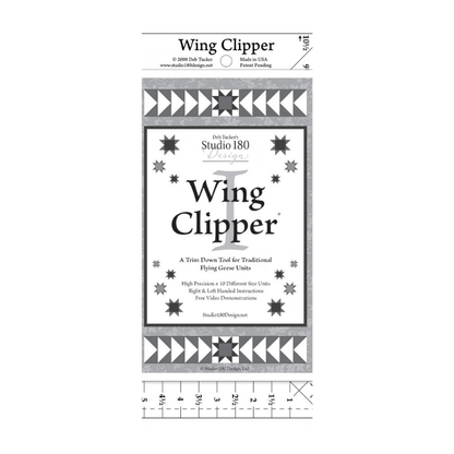 Wing Clipper tool packaging with branding and product details on a white background