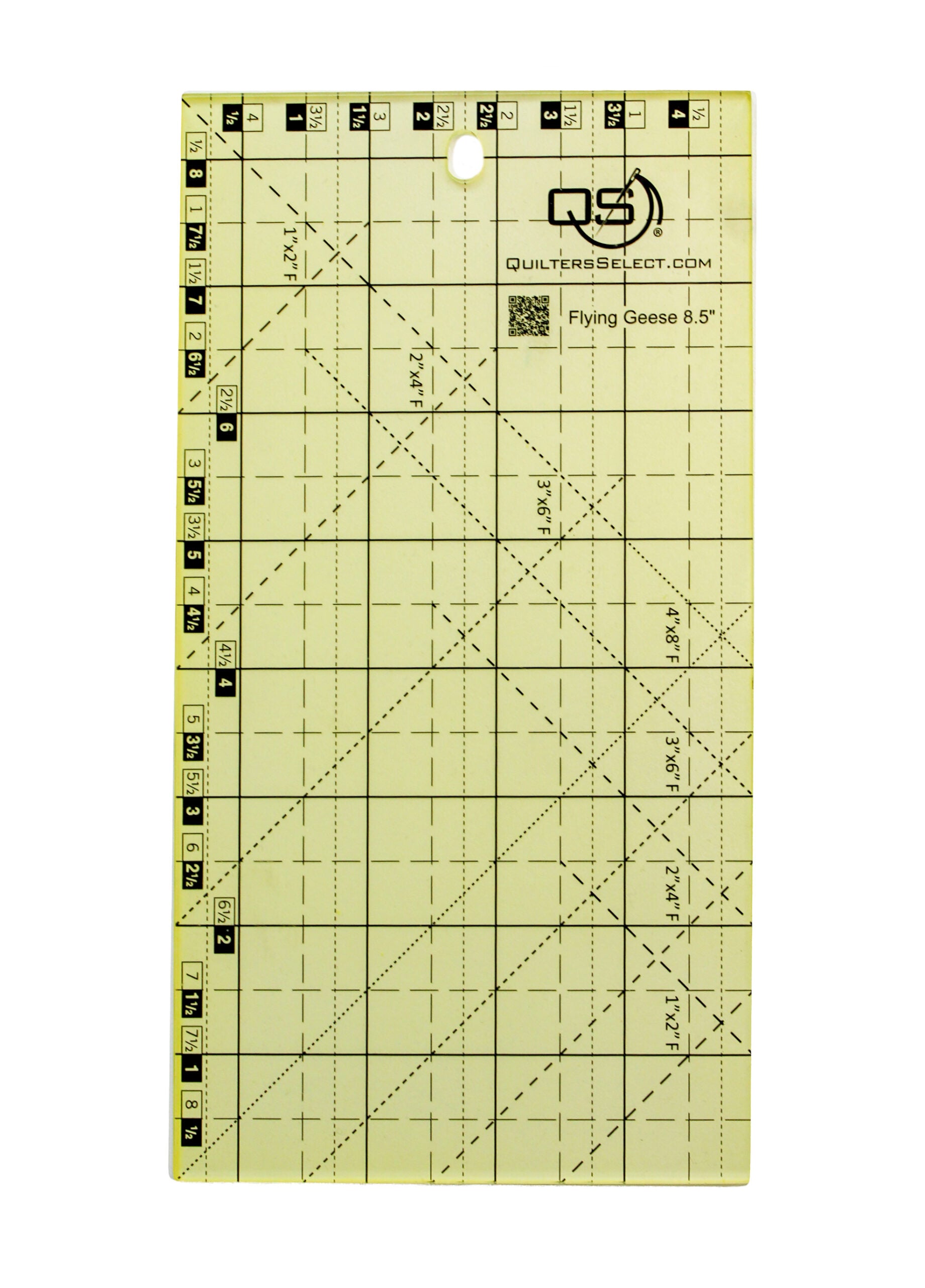 Quilters Select - 8.5" Flying Geese Ruler