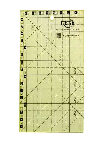 Quilters Select - 8.5" Flying Geese Ruler