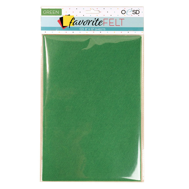 OESD - Favorite Felt Green