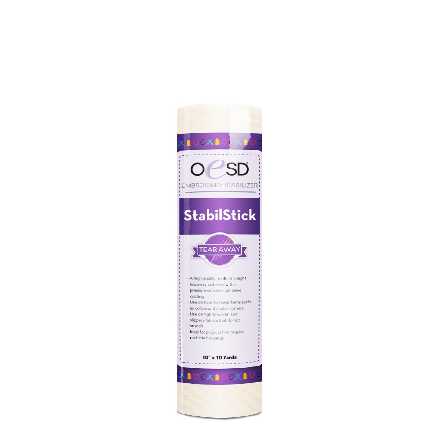 OESD StabilStick embroidery stabilizer on a white background