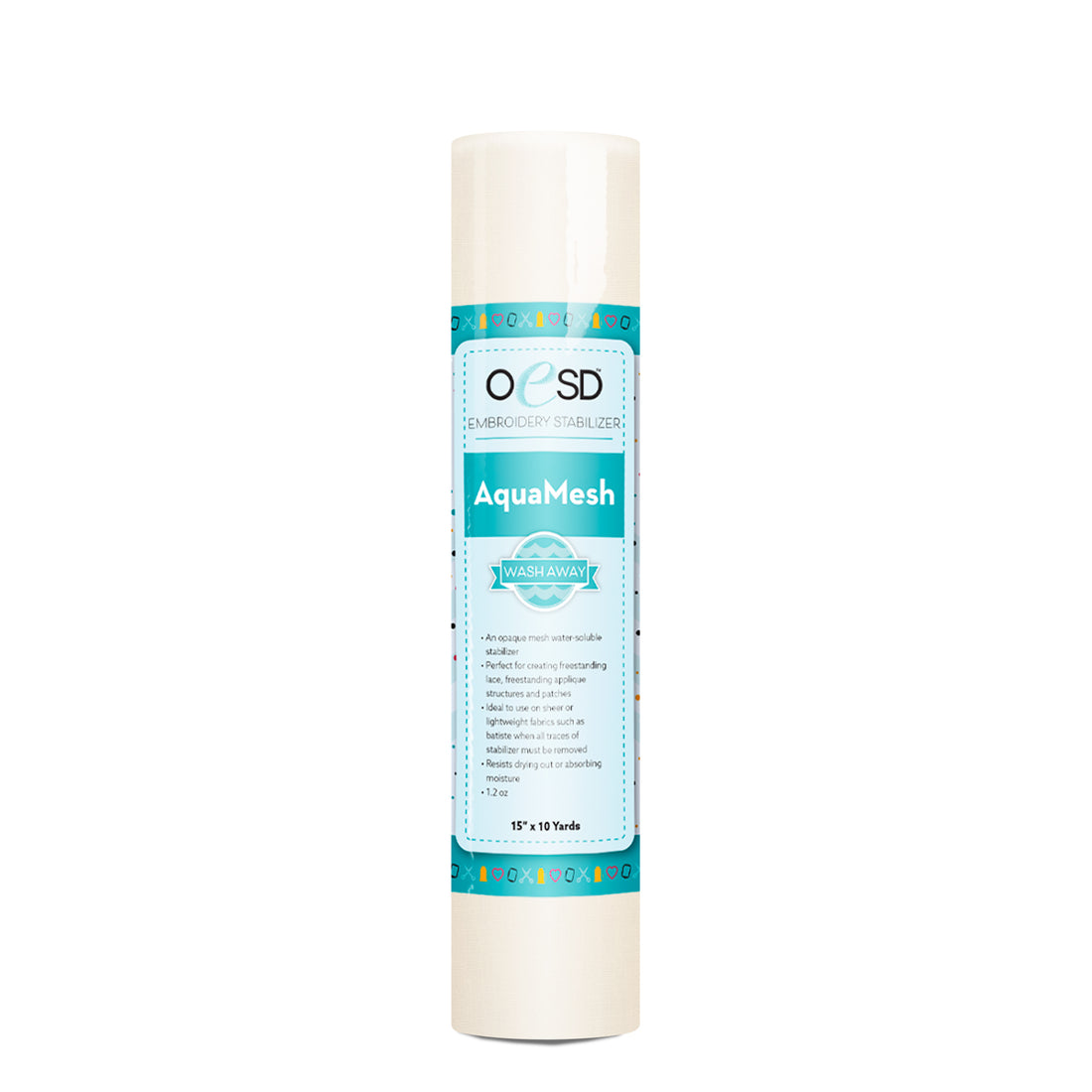 Roll of OESD AquaMesh on a white background