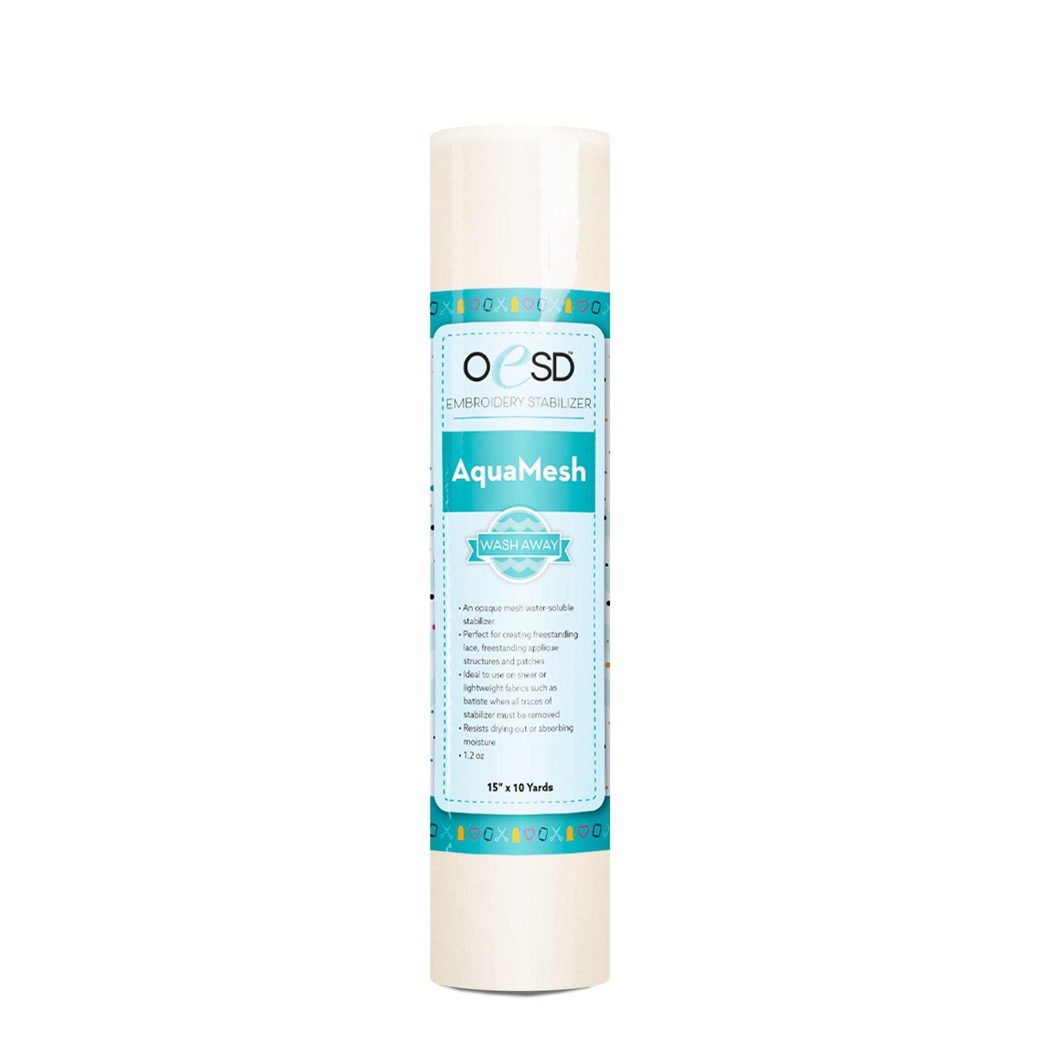 Roll of OESD AquaMesh on a white background