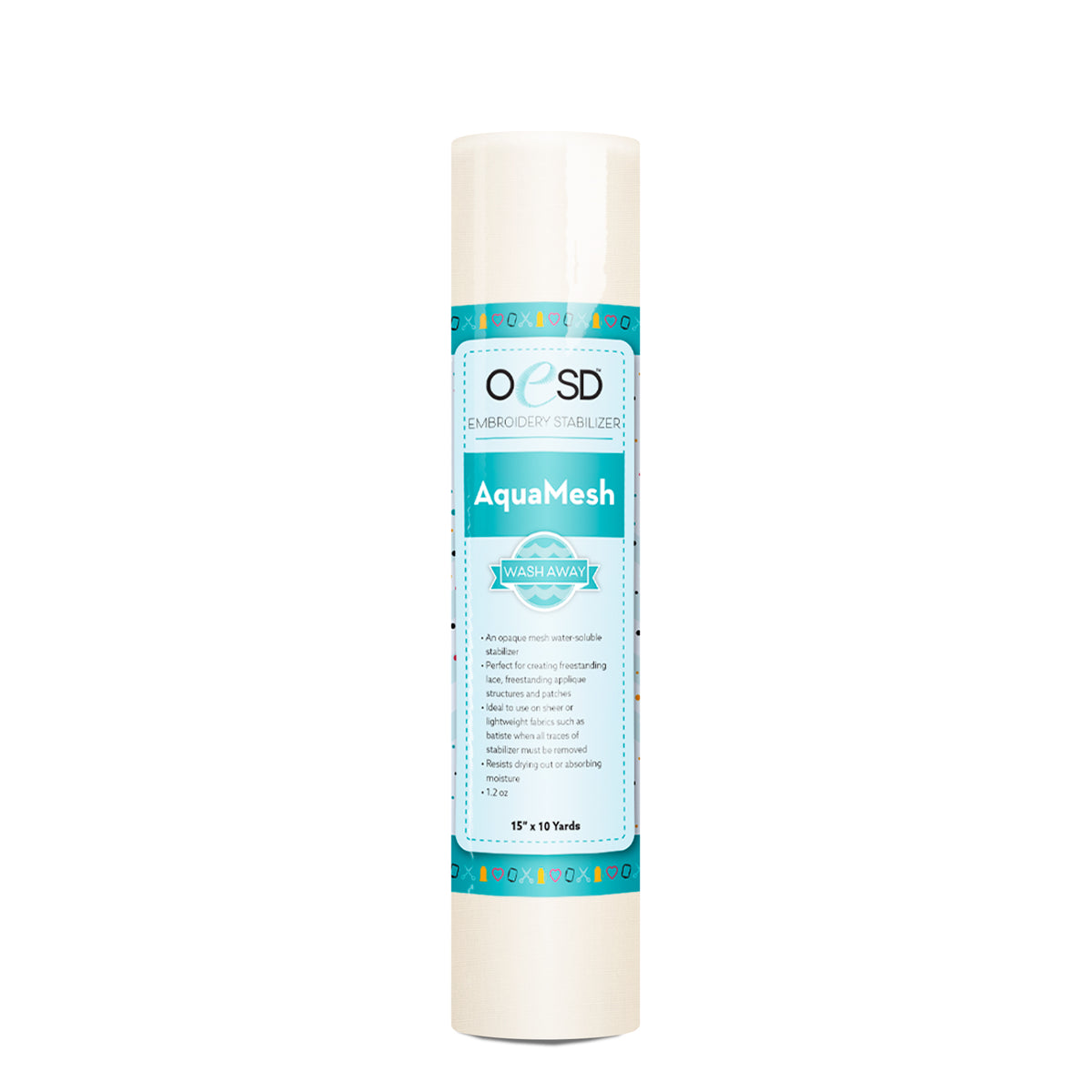 Roll of OESD AquaMesh on a white background