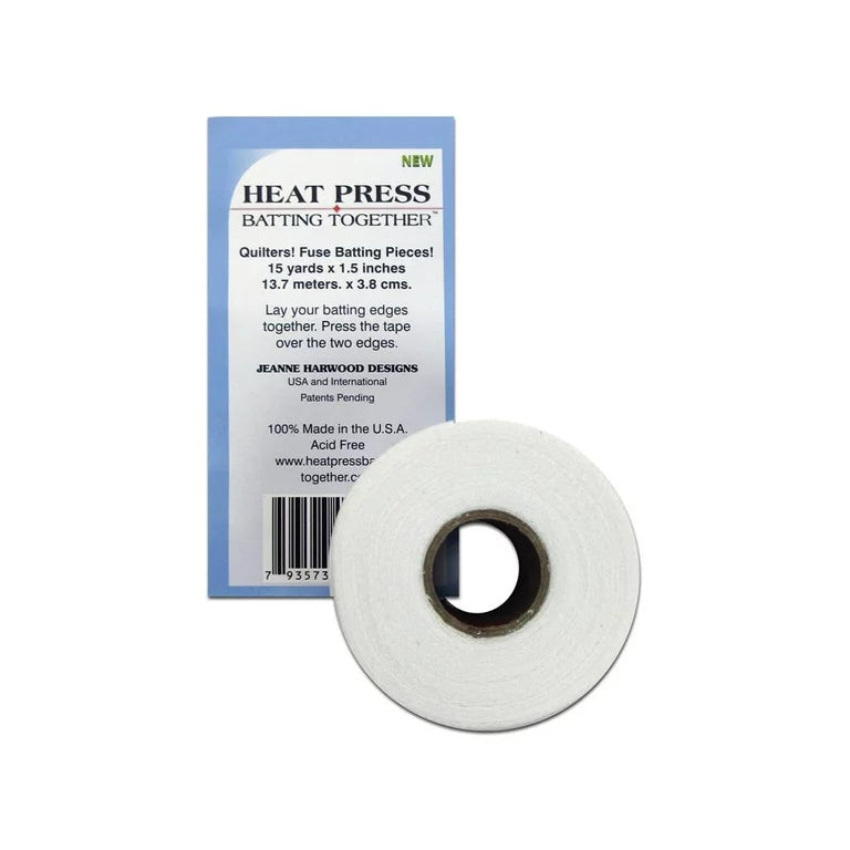 Heat Press Batting Tape - 1.5" x 15yds