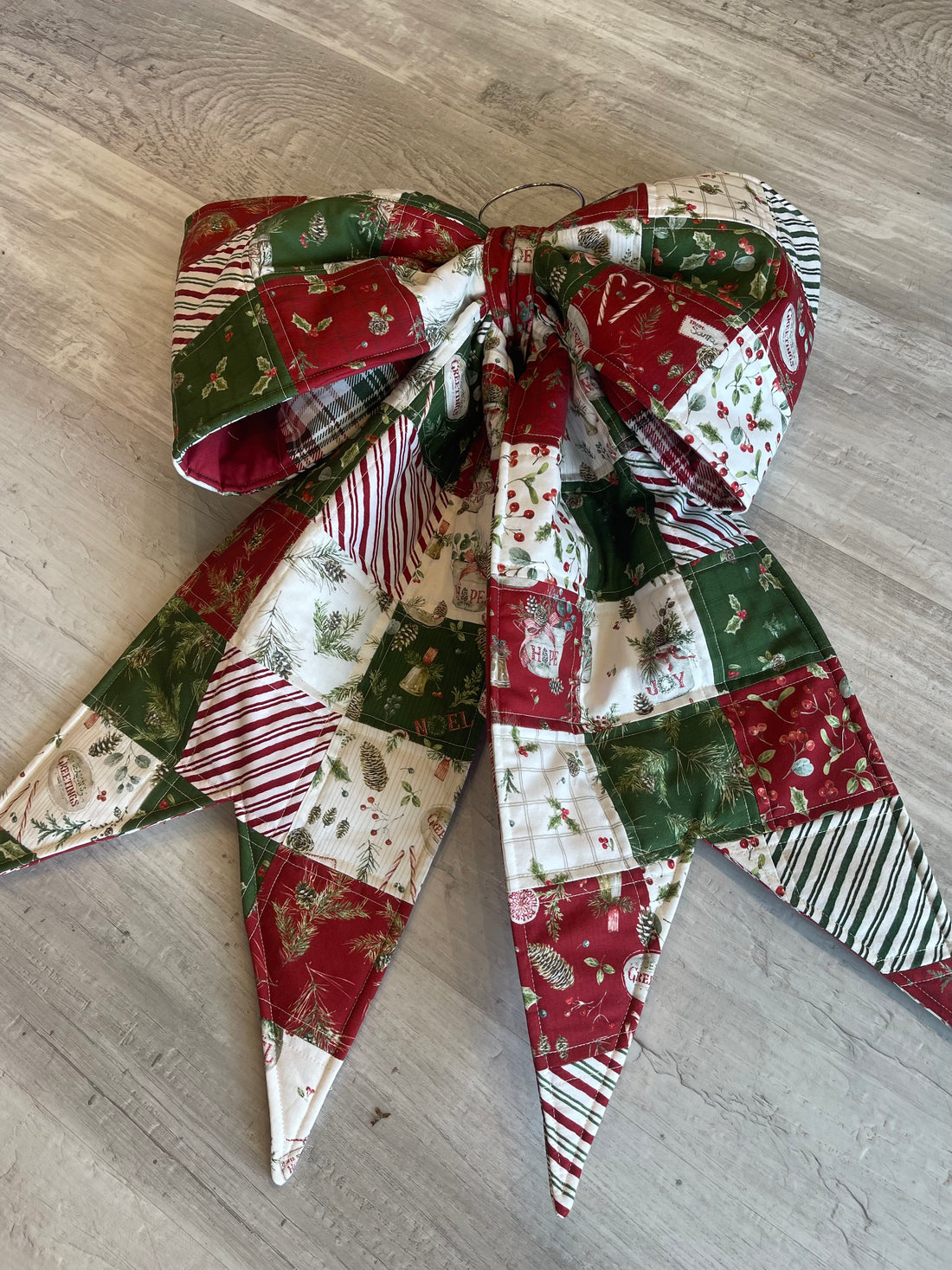 The Big Giant Quilted Bow