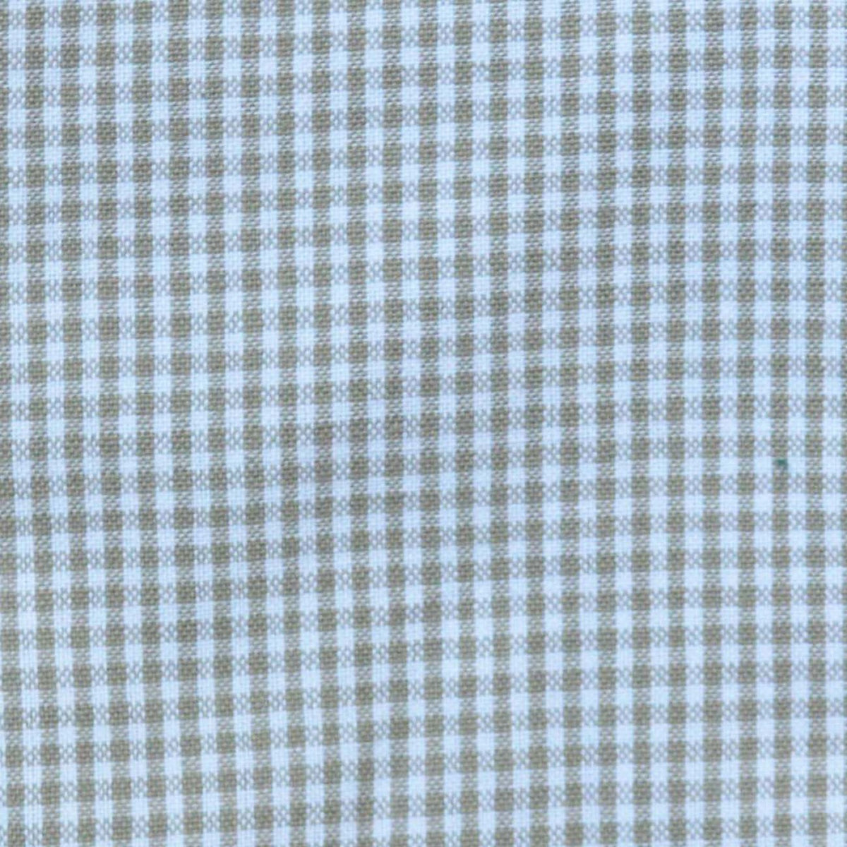 Tea Towel Blank - Taupe Mini Check