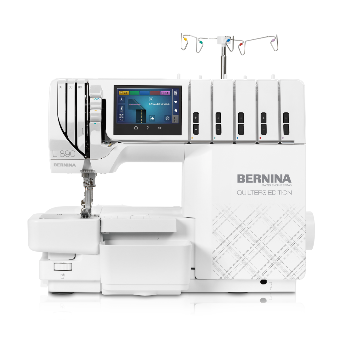 BERNINA L890 QE - Air-Threading Overlocker/Coverstitch Combo