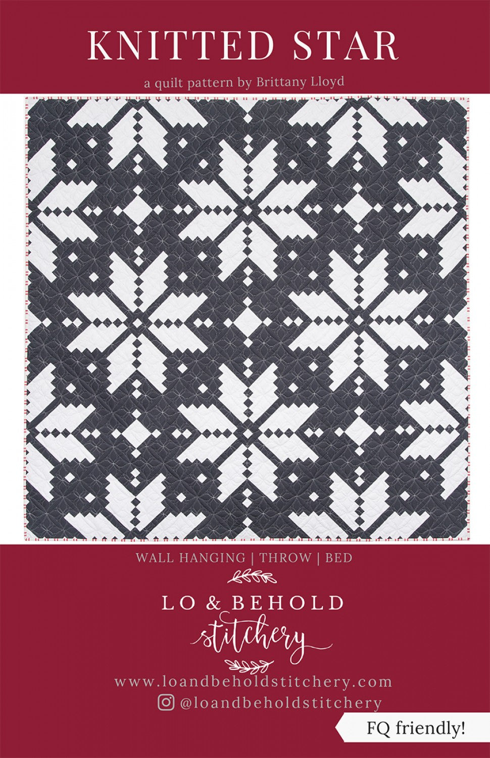 Lo &amp; Behold Stitchery - Knitted Star