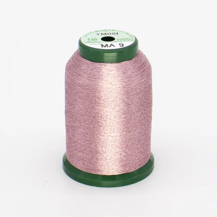 KingStar Metallic Embroidery Thread - Lavender MA9