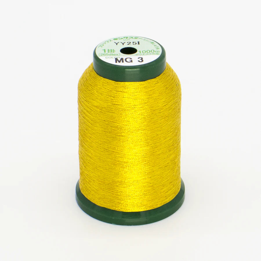 KingStar Metallic Embroidery Thread - Gold MG3