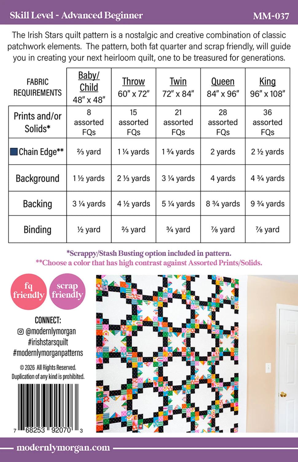 Modernly Morgan - Irish Stars