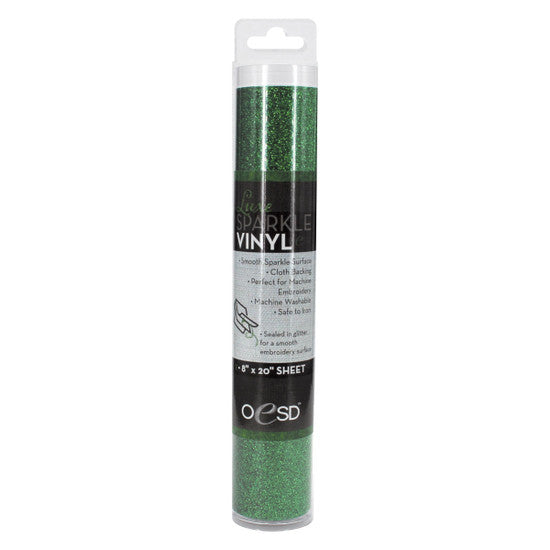 OESD - Luxe Sparkle Vinyl Dark Green