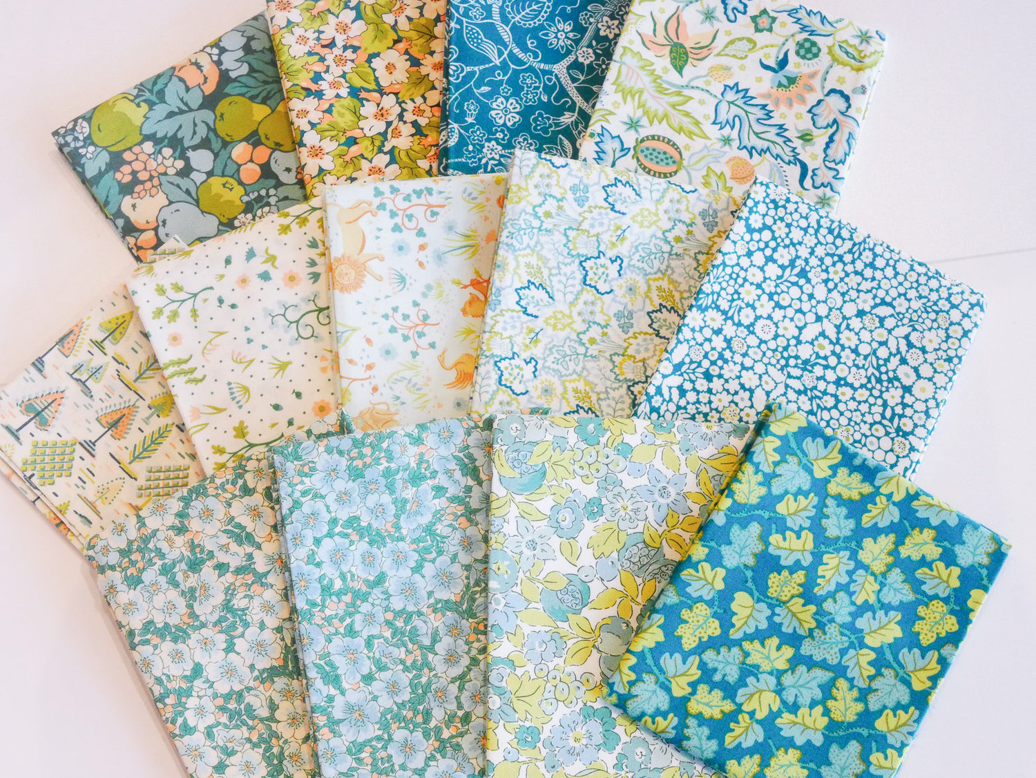 FQ Bundle - Tree of Life Canopy Greens by Liberty of London