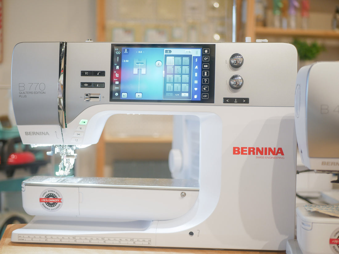 BERNINA 770 QE Plus - Floor Model