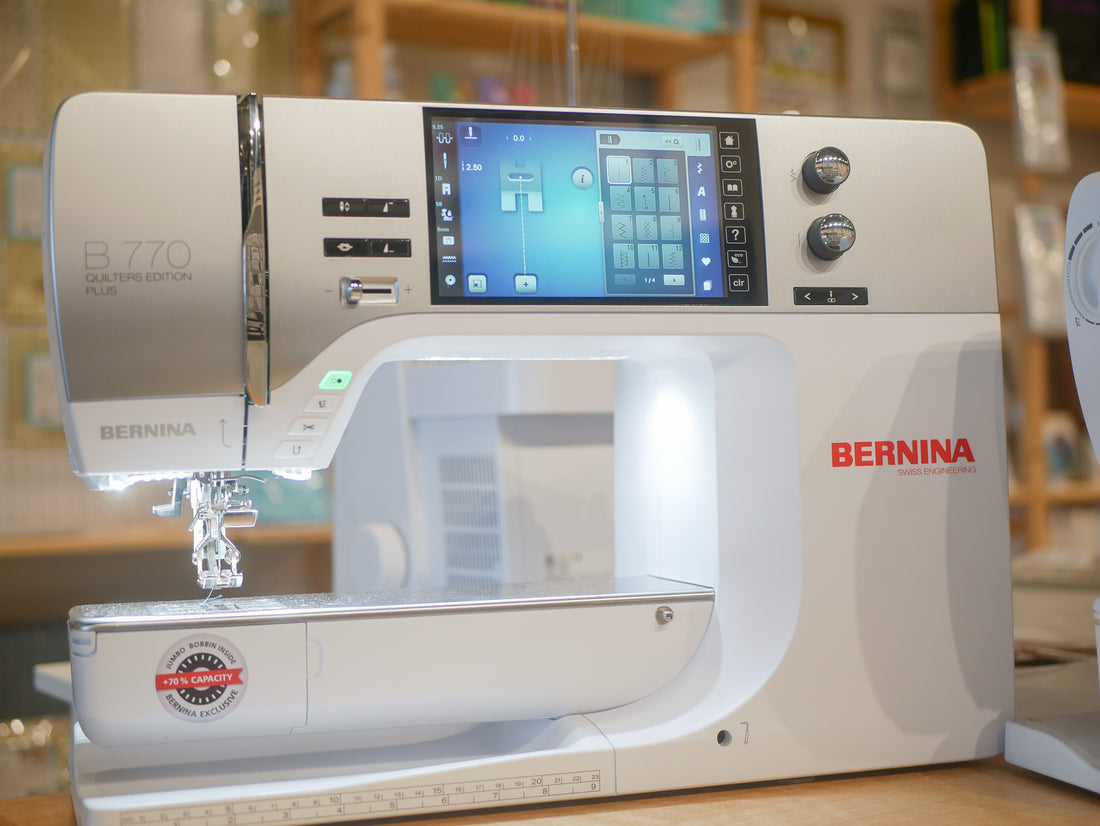 BERNINA 770 QE Plus - Floor Model