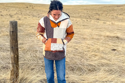 Wellspring Design - Quilted Hoodie