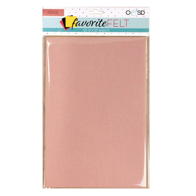 OESD - Favorite Felt Pink