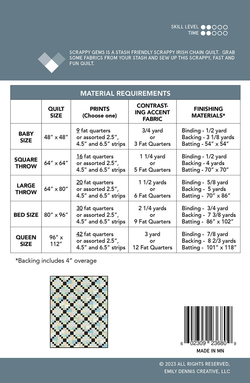 Quilty Love - Scrappy Gems