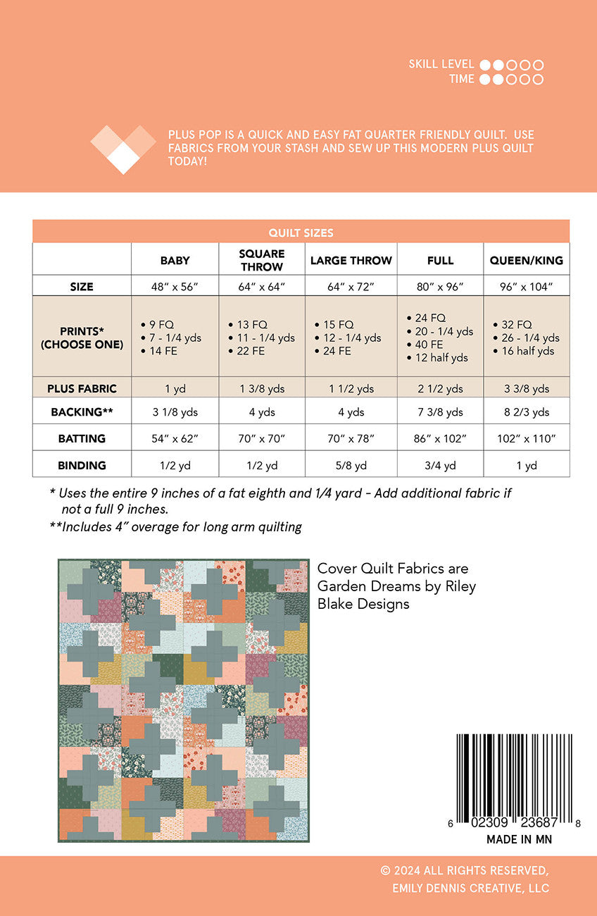 Quilty Love - Plus Pop