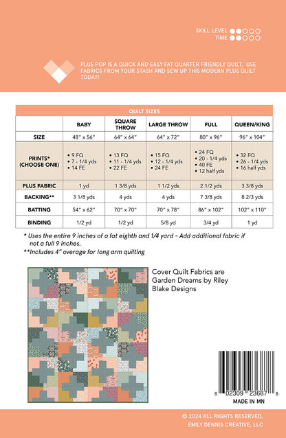 Quilty Love - Plus Pop