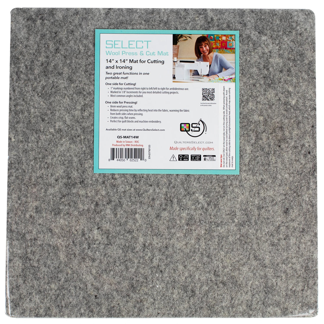 Quilters Select - Wool Press &amp; Cut Mat 14&quot; x 14&quot;