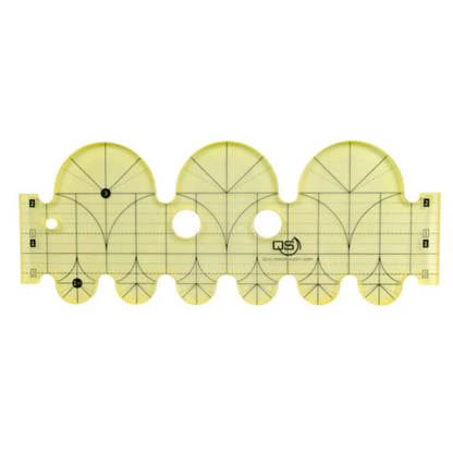 Quilters Select - Clamshell Longarm Rulers - CLOSEOUT