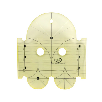 Quilters Select - Clamshell Longarm Rulers - CLOSEOUT